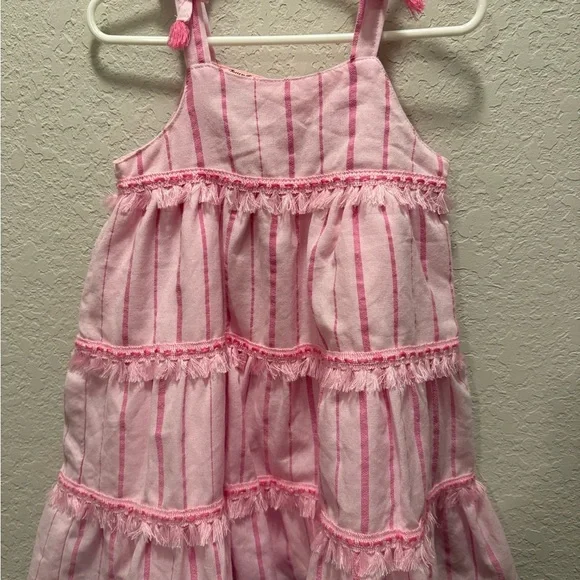 Juicy Couture Childs Pink Striped Dress Size 3T - Picture 1 of 7